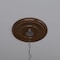Ekena Millwork Berkshire PVC Ceiling Medallion (Canopies up to 7"), 16"OD x 3 1/2"ID x 1"P, Metallic Dark Copper CMP16BECDC - alternate 7